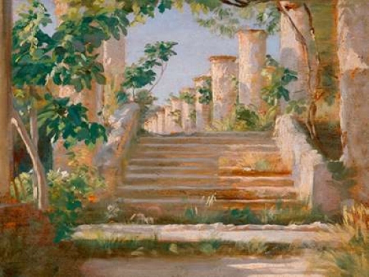 Loggia in Ravello Poster Print by Peder Severin Kroyer - Item # VARPDX3AA2697